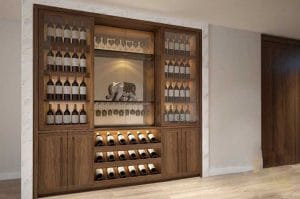 Mẫu tủ rượu gỗ giá rẻ