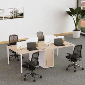 bàn làm việc 4 người ngồi RMD101
