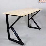 Bàn Làm Việc Chân Sắt Khung Chữ K NRC120K