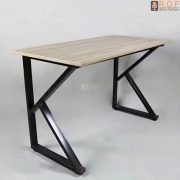 Bàn Làm Việc Chân Sắt Khung Chữ K NRC120K